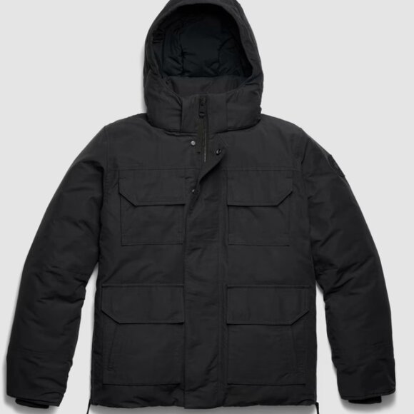 Canada Goose Black Label Maitland Parka Puffer Coat Size Medium EUC - Picture 1 of 16